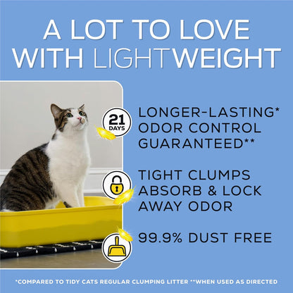 Purina  Lightweight 4-In-1 Strength Clumping Cat Litter